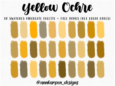 ochre dye